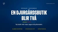 En Djurgårdsbutik blir två – ny butik öppnar i Stockholm City